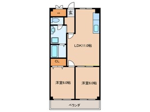 ＯＳＧハイツの物件間取画像